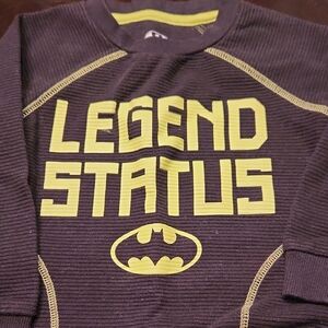 Batman Sweatshirt With Logo "Legend Status" 3t Boys